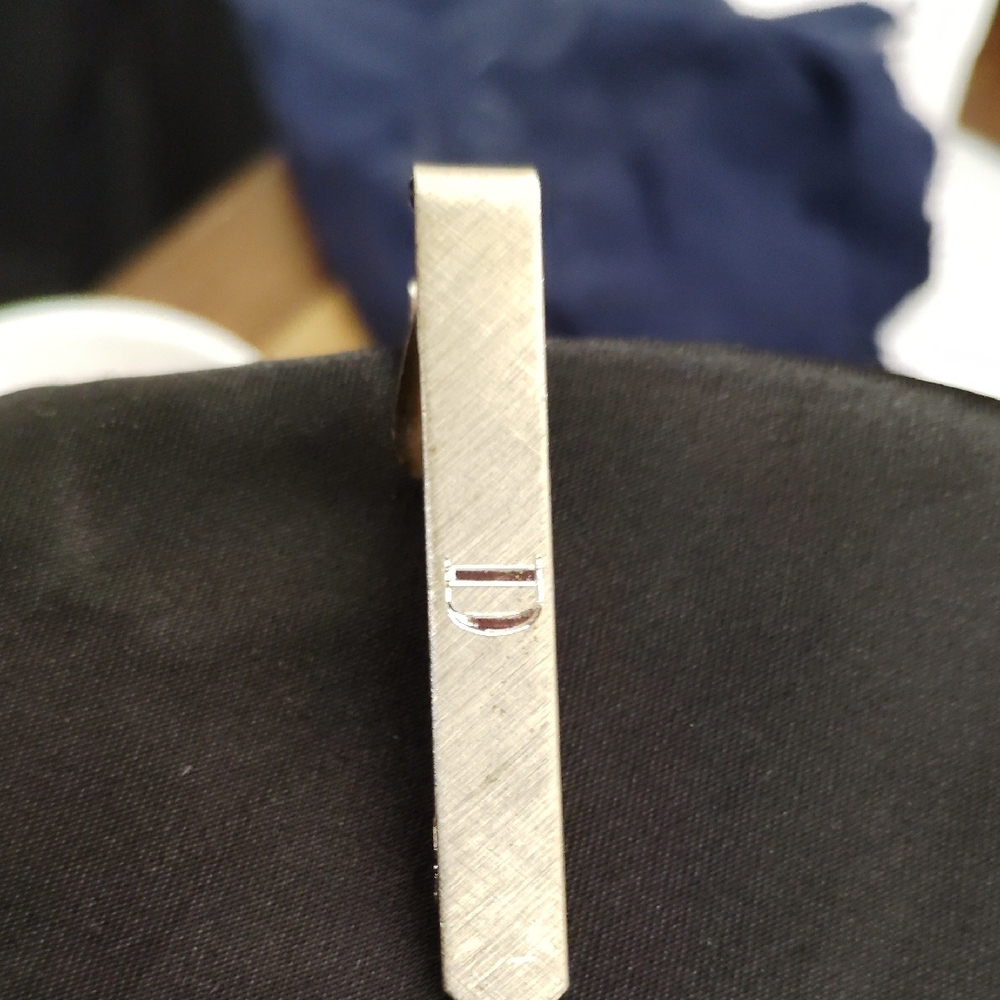 Dior Silver Tie Clip